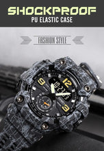 Load image into Gallery viewer, Skmei Multifunctional Chrono Digital Watches Mens Dual Movement 3 Time Sport Wristwatch Waterproof Electronic Clock Reloj Hombre