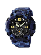 Load image into Gallery viewer, Skmei Multifunctional Chrono Digital Watches Mens Dual Movement 3 Time Sport Wristwatch Waterproof Electronic Clock Reloj Hombre