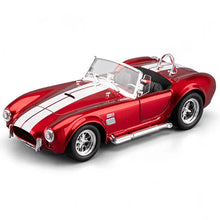 Load image into Gallery viewer, 1:24 Ford Shelby Cobra 427 Roadster 1965 S/C Alloy Die Cast Model Classic Vintage Car Sound And Light Birthday Children Toy Cars