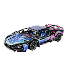 Load image into Gallery viewer, 1700pcs RSR Racing Car Building Blocks Set, Technical Model Sports Car Toy DIY Collector's Gift for Adults/Teens/Kids/Boys/Girls