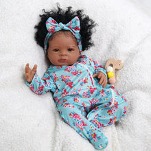 Load image into Gallery viewer, Risbecko 20 Inch Reborn Baby Doll Cute Doll Soft Touch 3D Paint and Visible Veins - Collectible Art Doll Gift Birthday Gift