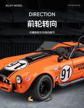 Load image into Gallery viewer, 1:22 Ford Shelby Cobra 427 S/C Classic Sports Car Alloy Metal Diecast Model Car