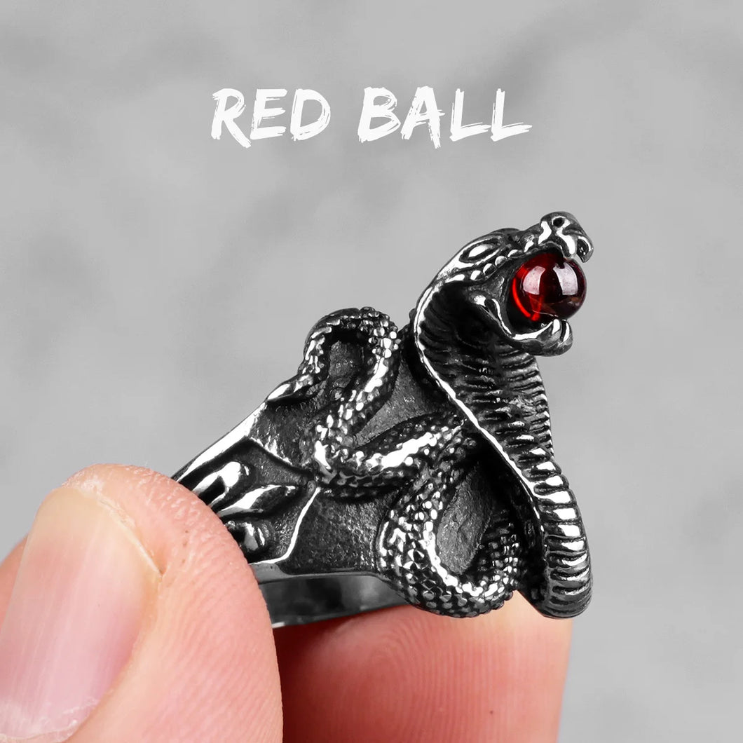 Men's Stainless Steel Animal Rings