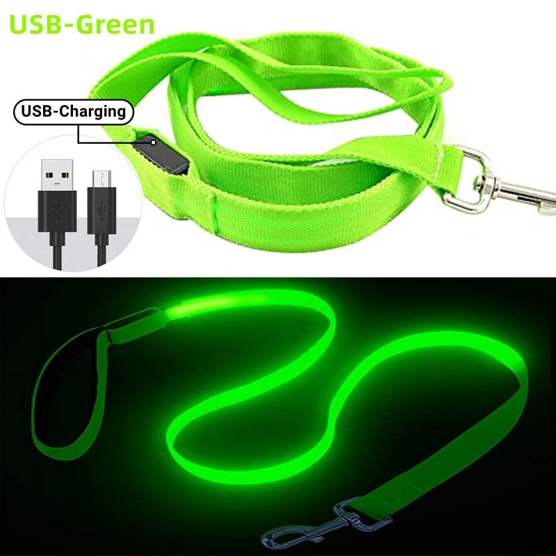 Glowing Led Dog Leash