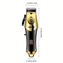 Load image into Gallery viewer, T9 Vintage Men's Electric Hair Clipper Beard Trimmer/Rechargeable Hair Cutting Machine With Nose Hair Trimmer Kit Boyfriend Gift