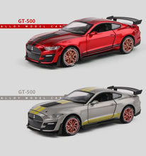 Load image into Gallery viewer, 1:32 Ford Mustang Shelby GT500 Diecast Car