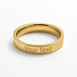 Non-Message Card Engraved Women's Ring
