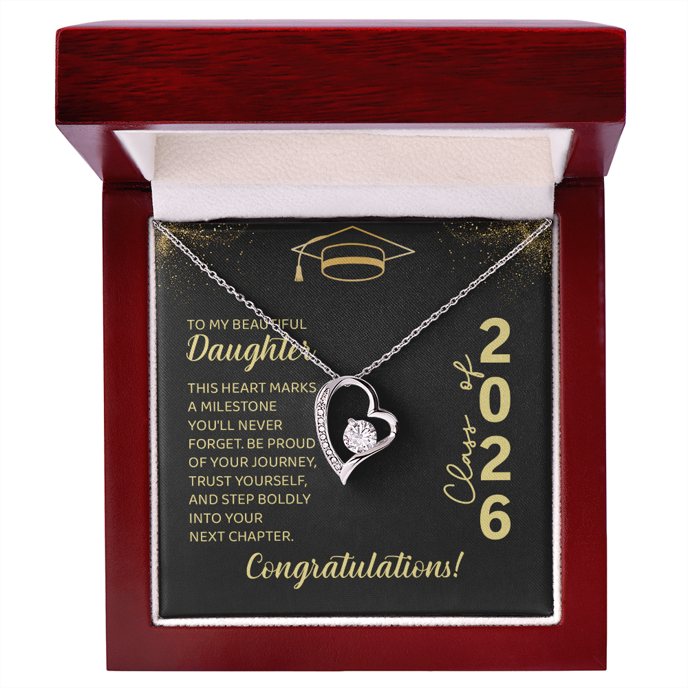 Forever Love Necklace-Daughter's Graduation