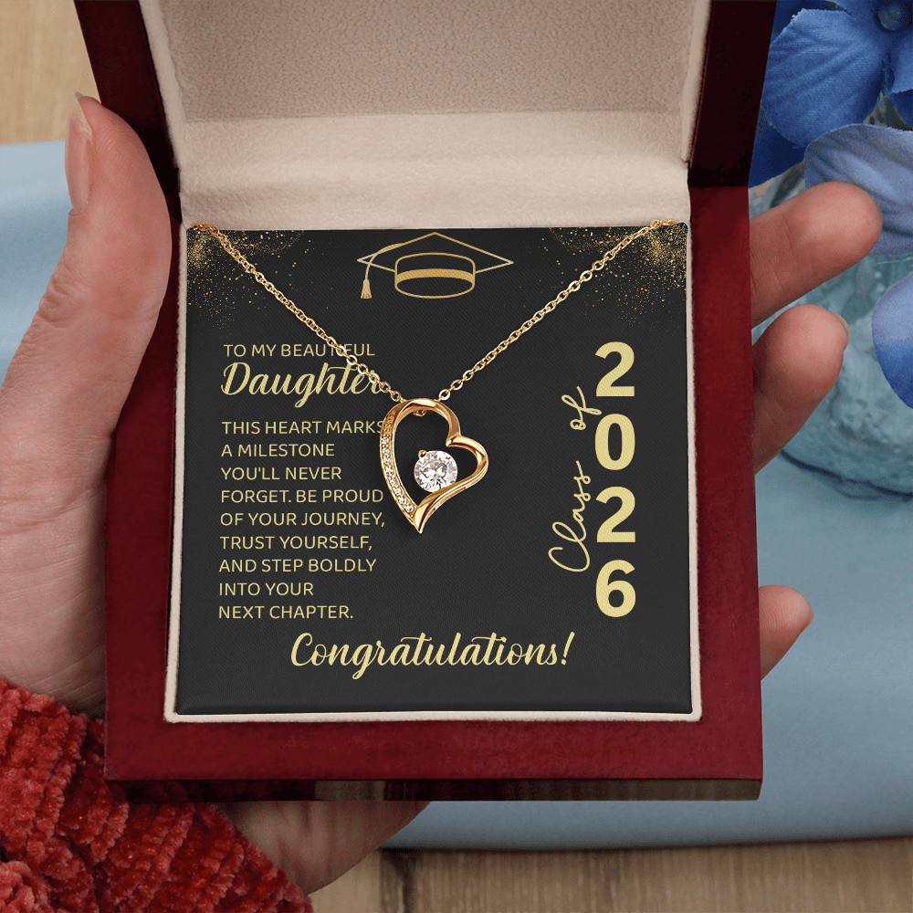 Forever Love Necklace-Daughter's Graduation
