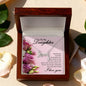 Scripted Love Necklace For Daughter