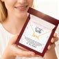 Scripted Love Necklace For Wife