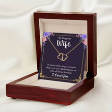 Load image into Gallery viewer, Everlasting Love Gold Hearts Necklace