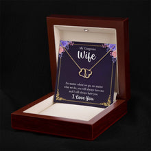 Load image into Gallery viewer, Everlasting Love Gold Hearts Necklace