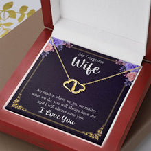 Load image into Gallery viewer, Everlasting Love Gold Hearts Necklace