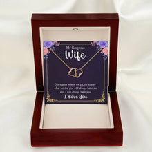 Load image into Gallery viewer, Everlasting Love Gold Hearts Necklace