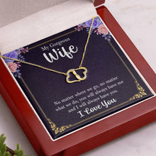 Load image into Gallery viewer, Everlasting Love Gold Hearts Necklace