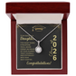 Eternal Hope Necklace-Daughter's Graduation