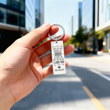 Load image into Gallery viewer, For Dad-Engraved Rectangle Keychain