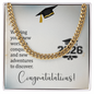 Cuban Link Chain Graduation Gift