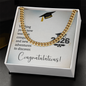 Cuban Link Chain Graduation Gift