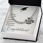 Cuban Link Chain Graduation Gift