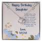 Happy Birthday Daughter Love Knot Necklace