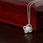 Happy Birthday Daughter Love Knot Necklace