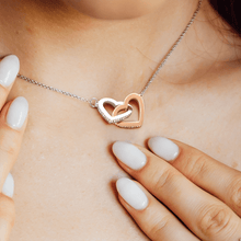 Load image into Gallery viewer, Interlocking Hearts Necklace