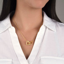 Load image into Gallery viewer, Interlocking Hearts Necklace