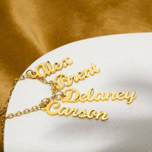 Load image into Gallery viewer, To Mom Multi Vertical Name Necklace