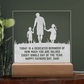 Father's Day Acrylic Plaque