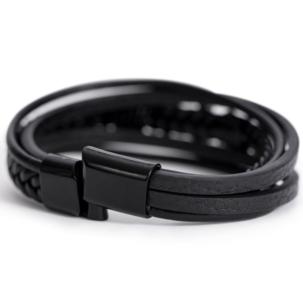 Son's Graduation Cross Bracelet