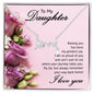 Scripted Love Necklace For Daughter