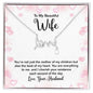 Scripted Love Necklace For Wife