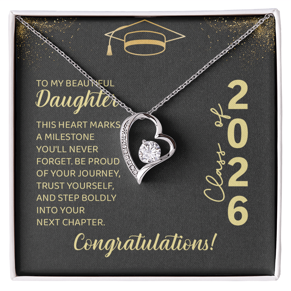 Forever Love Necklace-Daughter's Graduation