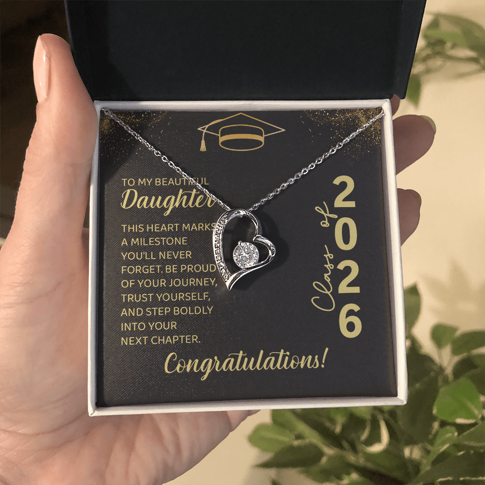 Forever Love Necklace-Daughter's Graduation