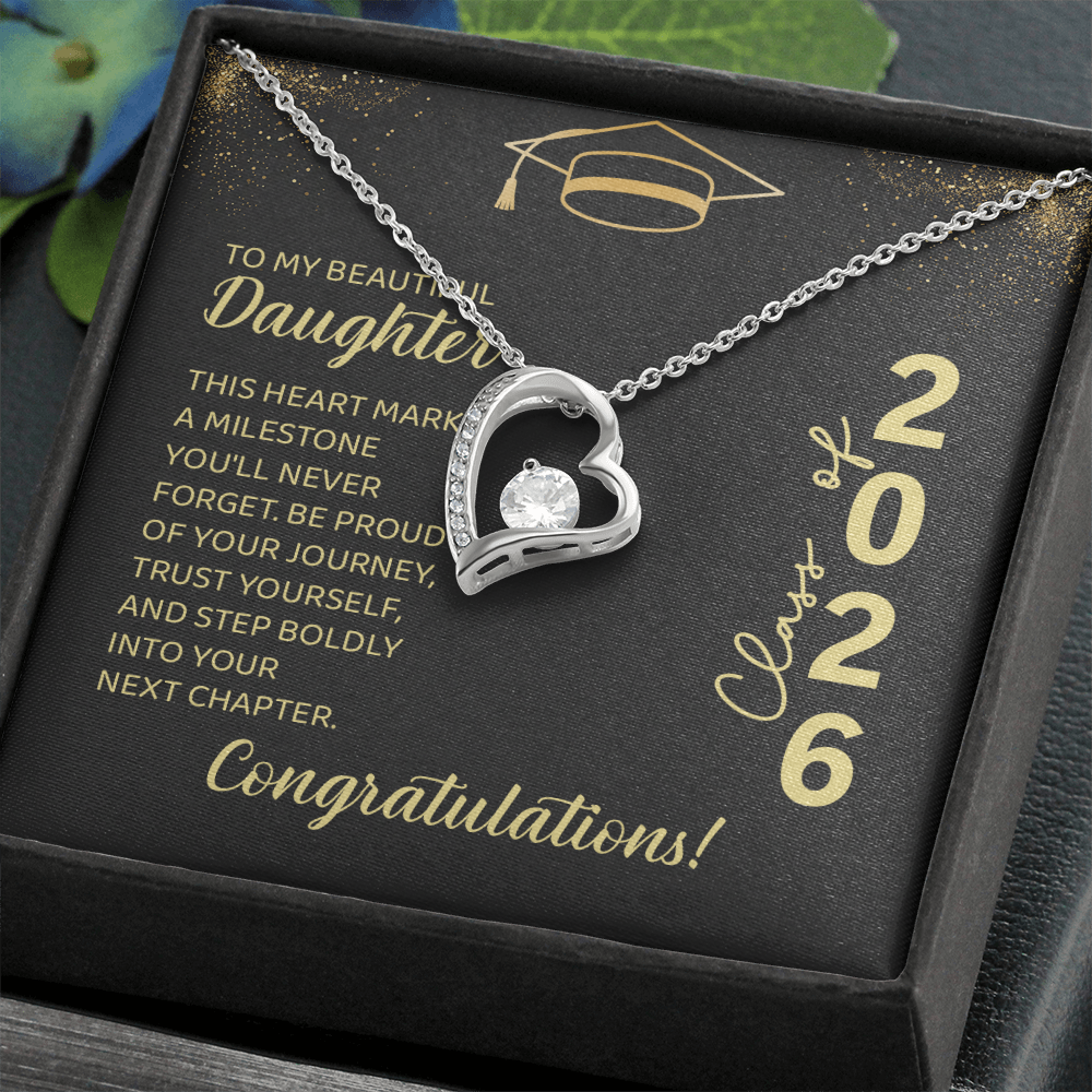 Forever Love Necklace-Daughter's Graduation