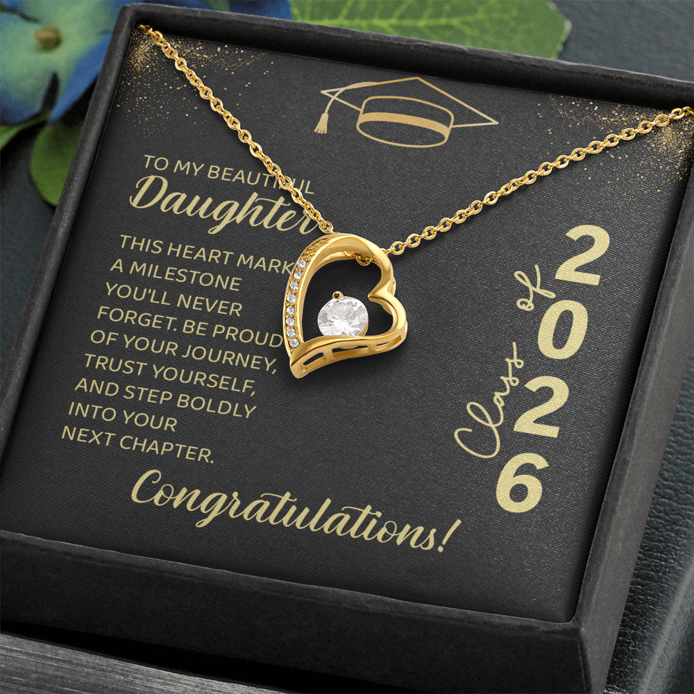 Forever Love Necklace-Daughter's Graduation