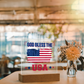 God Bless The USA Acrylic Square Plaque