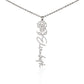 Flower Name Necklace (No Message Card)