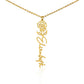 Flower Name Necklace (No Message Card)