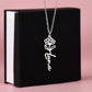 Flower Name Necklace (No Message Card)