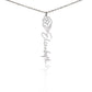 Flower Name Necklace (No Message Card)