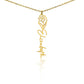 Flower Name Necklace (No Message Card)