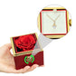 Alluring Beauty Necklace and Rotating Rose Gift Box.
