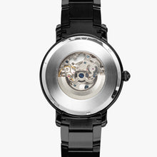Load image into Gallery viewer, Blue Fire Cross  Steel Strap Automatic Watch
