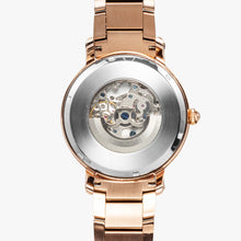 Load image into Gallery viewer, Blue Fire Cross  Steel Strap Automatic Watch
