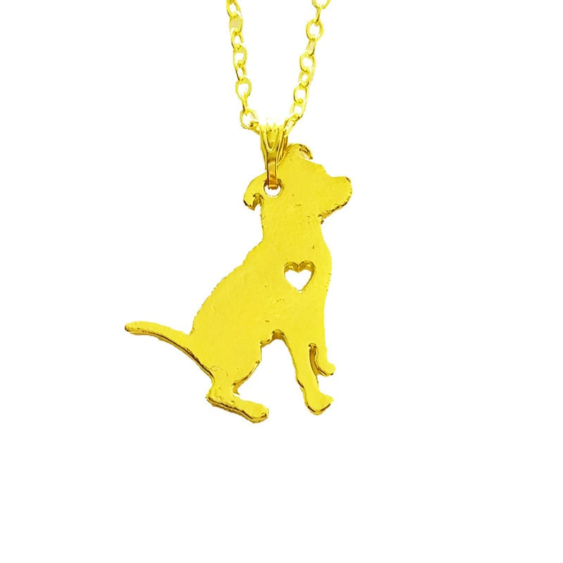 Pit Bull Pendant Necklace