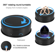 Load image into Gallery viewer, Rotating Turntable Display Stand