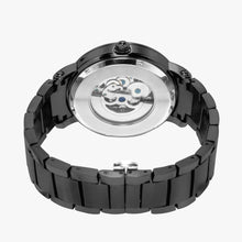 Load image into Gallery viewer, Blue Fire Cross  Steel Strap Automatic Watch